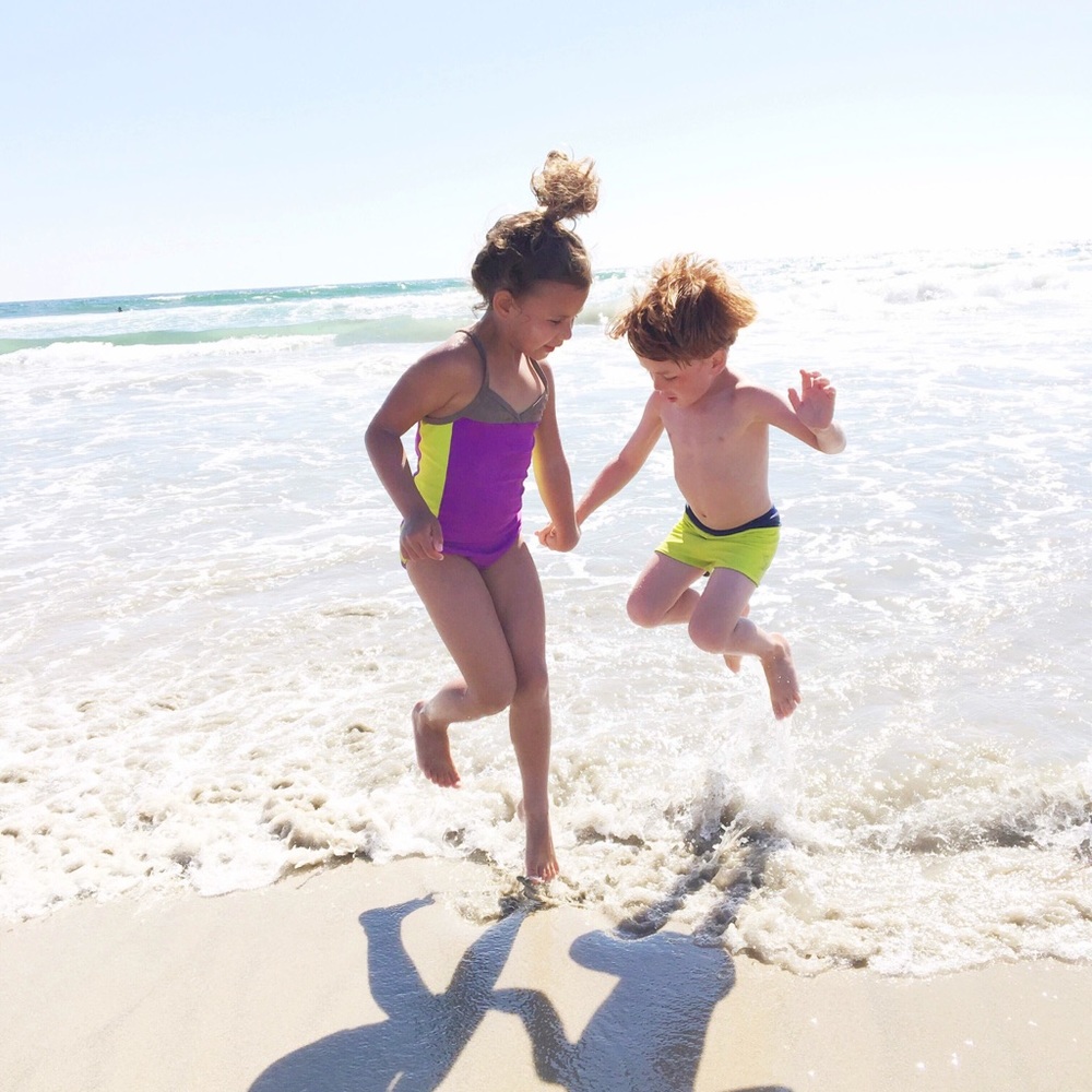 San and Salt Girls Swim Top tankini sizes 2-8